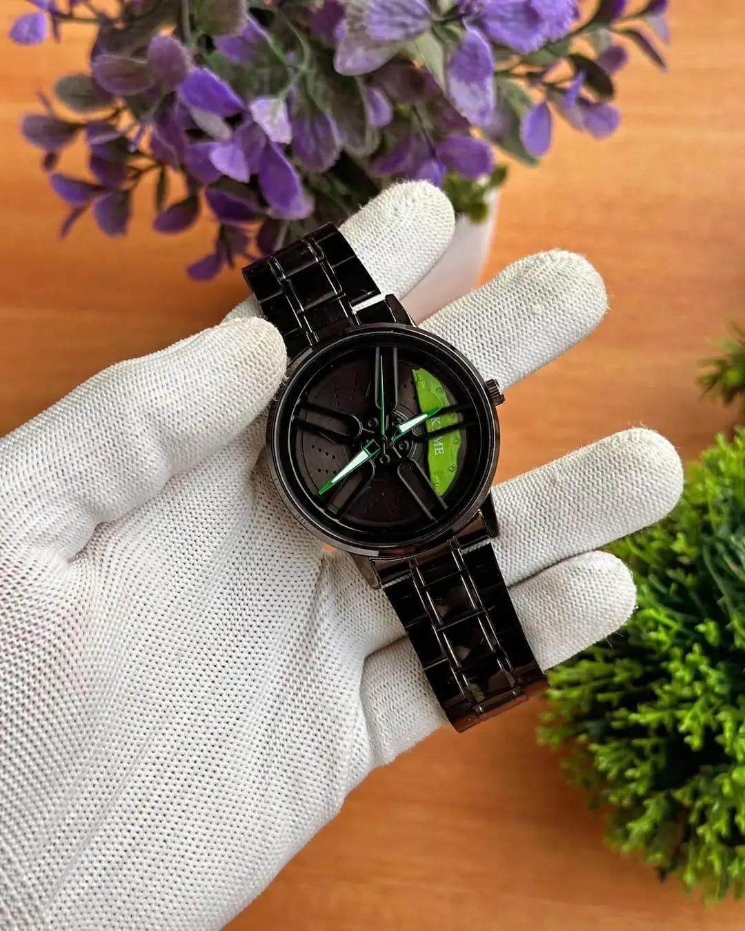 New stylish BMW wheel watch