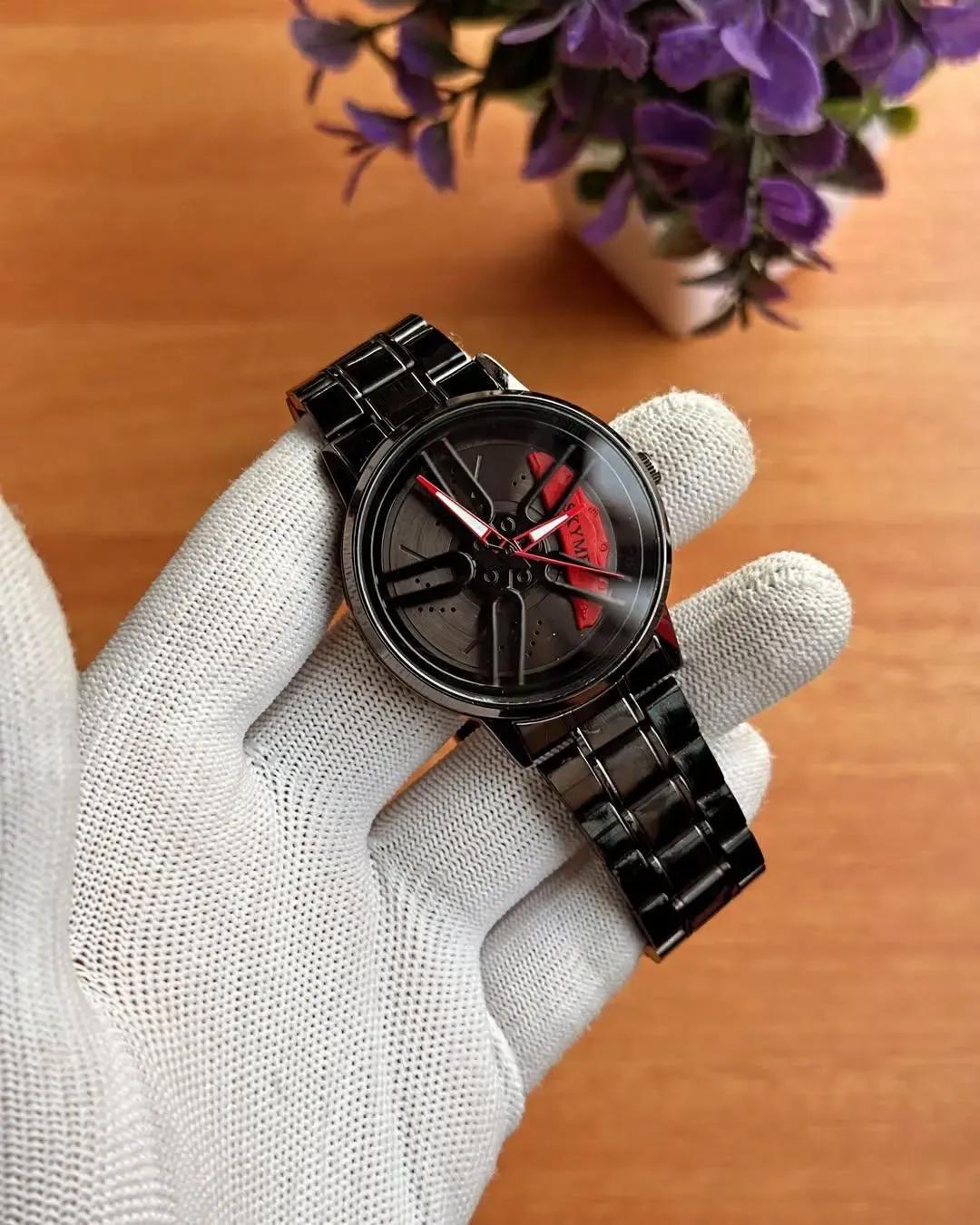 New stylish BMW wheel watch