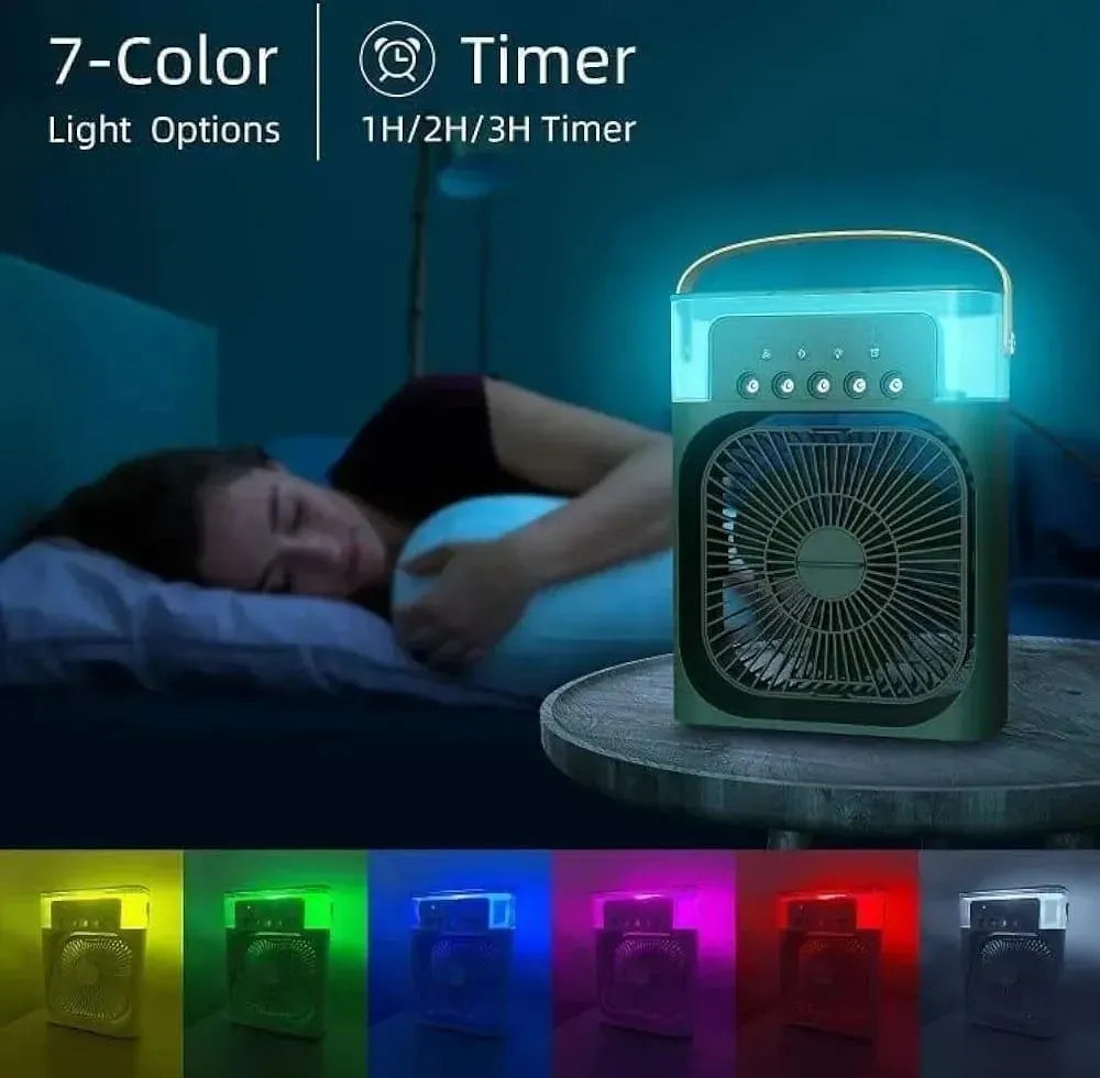Mini Air Cooler USB Portable White