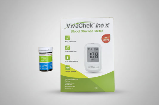 VivaChek Ino X Glucose Meter with 50 Strips