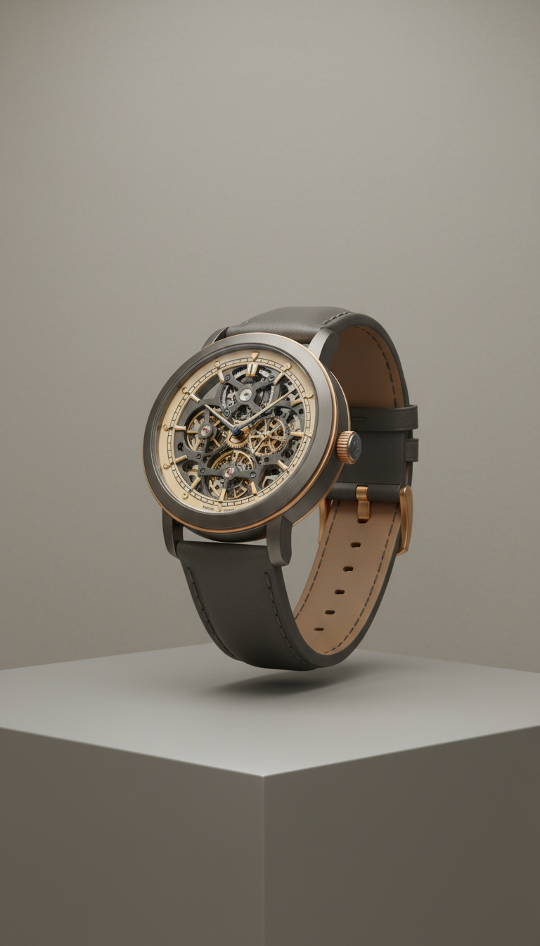 Limited Edition Skeleton Dial Mechanical Watch