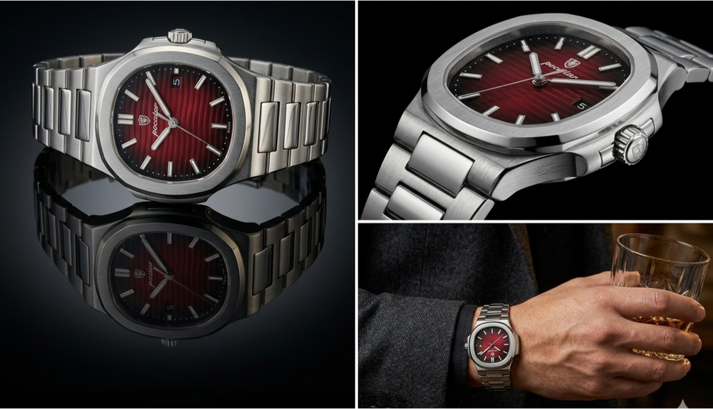 Poedagar Luxury Men's Quartz Wristwatch