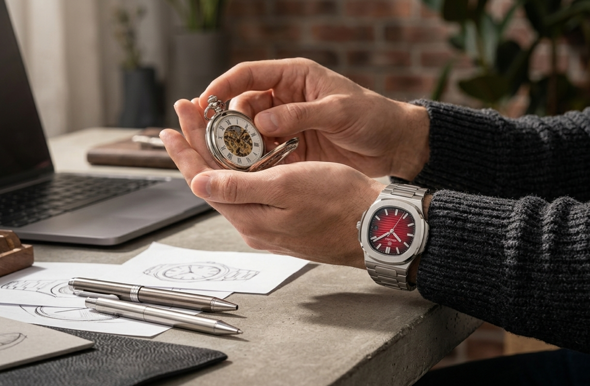 Poedagar Luxury Men's Quartz Wristwatch
