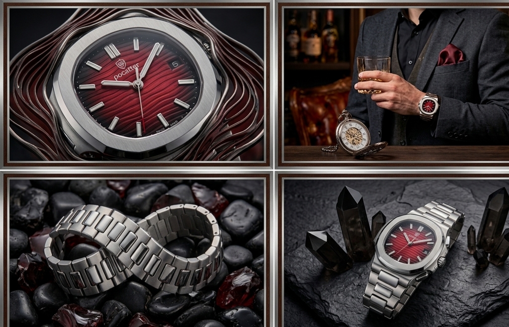 Poedagar Luxury Men's Quartz Wristwatch